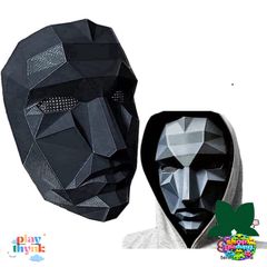 Mặt Nạ BOSS Squid Game - Phụ Kiện Hóa Trang Halloween - Trò Chơi Con Mực 2021, Đồ Chơi Tiệc Tùng, Cosplay Thú Vị