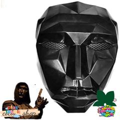 Mặt Nạ Thống Trị Boss - Phụ Kiện Trang Trí Halloween Chơi Squid Game - Dành Cho Fan Bộ Phim Kinh Điển Hàn Quốc