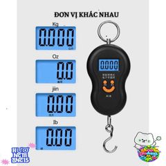 Cân Điện Tử Cầm Tay Mini 50Kg Du Lịch - Cân Sức Khỏe Tiện Lợi Cho Bếp Nhà, Đi Chợ, Cân Thực Phẩm Chính Xác