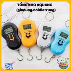 Cân Điện Tử Mini Cầm Tay Kèm Móc Dây Chống Nước 1kg - Cân Hành Lý Du Lịch Tiện Lợi, Chính Xác và Nhỏ Gọn