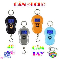Cân Điện Tử Mini Cầm Tay Kèm Móc Dây Chống Nước 1kg - Cân Hành Lý Du Lịch Tiện Lợi, Chính Xác và Nhỏ Gọn
