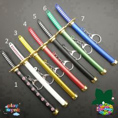 Móc Khóa Kiếm Samurai Zoro One Piece - Phụ Kiện Thời Trang Kim Loại Độc Đáo Cho Fan Anime Nhật Bản 584569