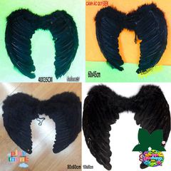 Cánh Thiên Thần Cosplay Halloween - Trắng, Đen, Hồng, Lông Mịn, Hóa Trang Đẹp Cho Người Lớn và Trẻ Em