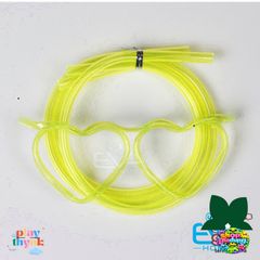 Ống Hút Mắt Kính Gọng Trái Tim Cute Độc Đáo M1429 - Phụ Kiện Thời Trang Vui Nhộn Cho Trẻ Em và Bữa Tiệc