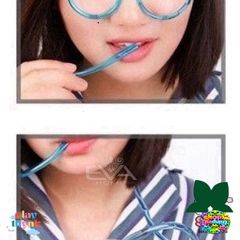 Ống Hút Mắt Kính Gọng Trái Tim Cute Độc Đáo M1429 - Phụ Kiện Thời Trang Vui Nhộn Cho Trẻ Em và Bữa Tiệc