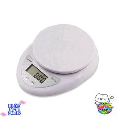 Cân Điện Tử Tròn B05 - Cân Sức Khỏe Chính Xác 5Kg, Thiết Kế Nhỏ Gọn, Phù Hợp Cho Bếp và Y Tế