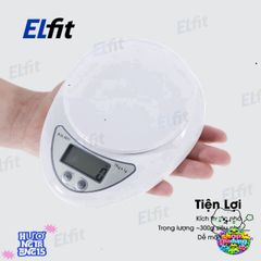 Cân Điện Tử Mini 5kg - Độ Chính Xác Cao, Màn Hình LCD Dễ Đọc, Thiết Bị Gọn Nhẹ Dễ Dàng Mang Theo