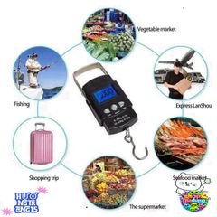 Cân Điện Tử Cầm Tay LCD 10g-50kg - Đo Lường Chính Xác, Nhỏ Gọn, Chuyển Đổi Đơn Vị 4 Chế Độ, Phù Hợp Mọi Túi Xách