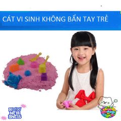 Đồ Chơi Cát Nặn Sinh Học An Toàn Hagykid - Bộ Cát Động Lực Tạo Hình Sáng Tạo Giúp Bé Khám Phá Thế Giới Nghệ Thuật 1kg