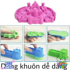 Đồ Chơi Cát Nặn Sinh Học An Toàn Hagykid - Bộ Cát Động Lực Tạo Hình Sáng Tạo Giúp Bé Khám Phá Thế Giới Nghệ Thuật 1kg