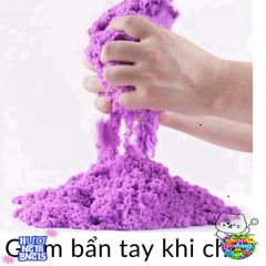 Đồ Chơi Cát Nặn Sinh Học An Toàn Hagykid - Bộ Cát Động Lực Tạo Hình Sáng Tạo Giúp Bé Khám Phá Thế Giới Nghệ Thuật 1kg