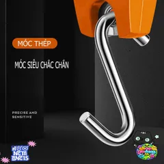 Cân điện tử treo OCS-C06L 300kg - Cân cần trục nhà xưởng chính xác, có màn hình LCD, chất liệu cao cấp, thiết kế tiện dụng