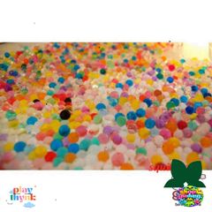 Hạt Tinh Thể Nở 100 Viên - Màu Sắc Đa Dạng, Chất Liệu An Toàn, Đồ Trang Trí Sáng Tạo Cho Tiệc Cưới và Nghệ Thuật Thủ Công