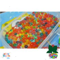 Hạt Tinh Thể Nở 100 Viên - Màu Sắc Đa Dạng, Chất Liệu An Toàn, Đồ Trang Trí Sáng Tạo Cho Tiệc Cưới và Nghệ Thuật Thủ Công