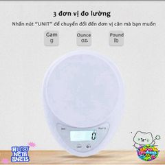 Cân Điện Tử B05 5kg Chất Lượng Cao - Cân Chính Xác 1g Cho Pha Chế Cà Phê, Thực Phẩm Ăn Kiêng, Tiện Lợi Với Pin Dễ Tìm
