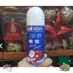 Chai Phun Tuyết Trang Trí Giáng Sinh 280ml - Tuyết Nhân Tạo Không Tan Cho Cây Thông và Background Lễ Hội