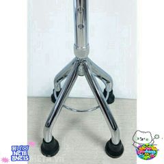 Gậy Chống 3 Chân Inox Cao Cấp - Thiết Bị Hỗ Trợ Người Già, Điều Chỉnh Chiều Cao, An Toàn và Bền Bỉ