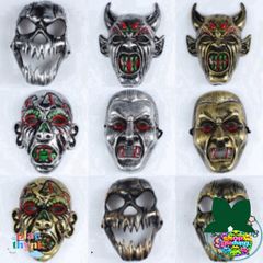 Mặt Nạ Đầu Lâu Màu Bạc - Phụ Kiện Halloween & Tết Trung Thu Độc Đáo, Cá Tính, Thể Hiện Phong Cách Mới Lạ