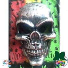 Mặt Nạ Đầu Lâu Màu Bạc - Phụ Kiện Halloween & Tết Trung Thu Độc Đáo, Cá Tính, Thể Hiện Phong Cách Mới Lạ
