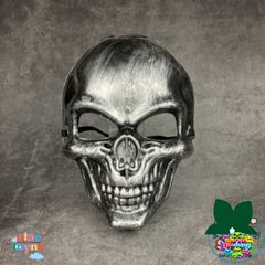 Mặt Nạ Đầu Lâu Màu Bạc - Phụ Kiện Halloween & Tết Trung Thu Độc Đáo, Cá Tính, Thể Hiện Phong Cách Mới Lạ
