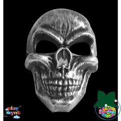 Mặt Nạ Đầu Lâu Màu Bạc - Phụ Kiện Halloween & Tết Trung Thu Độc Đáo, Cá Tính, Thể Hiện Phong Cách Mới Lạ