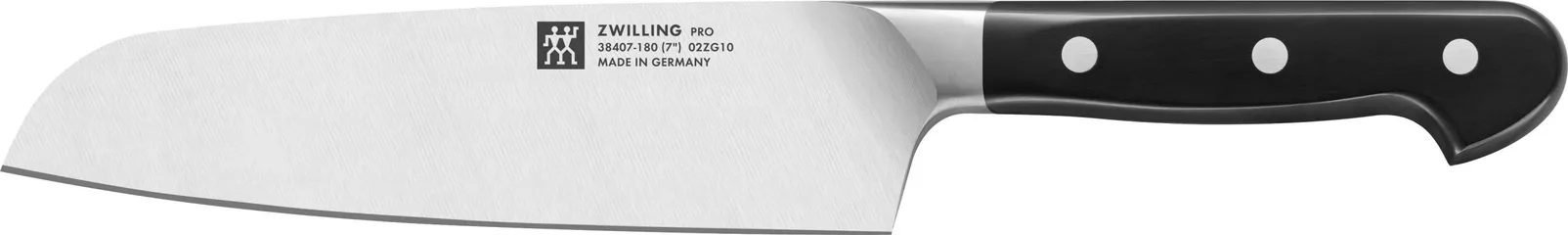 Bộ Dao Chuyên Nghiệp Zwilling Pro Set 5 - Dao Santoku, Dao Thái và Giá Đựng Cao Cấp, Sang Trọng, Sắc Bén Đức