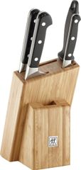 Bộ Dao Chuyên Nghiệp Zwilling Pro Set 5 - Dao Santoku, Dao Thái và Giá Đựng Cao Cấp, Sang Trọng, Sắc Bén Đức
