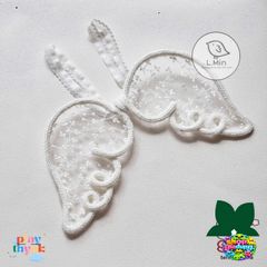 Cánh Thiên Thần Lace Angel Wings Đẹp Cho Nữ - Phụ Kiện Thời Trang Handmade Dễ Thương, Phù Hợp Với Chụp Ảnh và Decor Phòng Trẻ Em