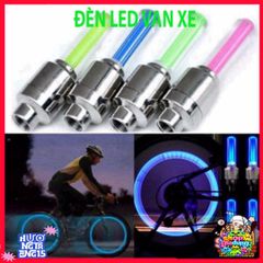Đèn LED Gắn Lốp Xe Đạp - Phụ Kiện An Toàn và Trang Trí Cho Xe Máy, Tạo Hiệu Ứng Ánh Sáng Rực Rỡ Khi Di Chuyển