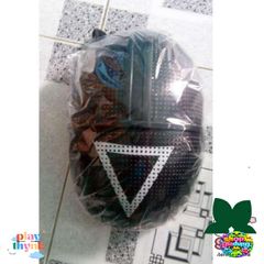 Mặt Nạ Cosplay Squid Game - Đạo Cụ Halloween Hình Tròn, Tam Giác, Hình Vuông - Phụ Kiện Thời Trang Chất Lượng Cao