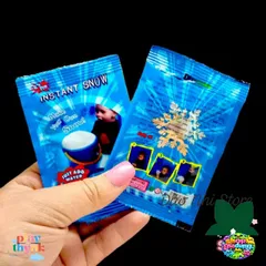 Túi Chườm Nóng Lạnh Tuyết Xanh Bông Trắng Chất Tuyết Mịn - Phụ Kiện Trang Trí Độc Đáo cho Sự Kiện và Tiệc Tùng