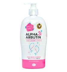 Sữa Dưỡng Thể Alpha Arbutin 3 Plus Collagen Lotion 500ml - Giúp Làm Trắng Da, Cung Cấp Độ Ẩm và Nuôi Dưỡng Da Khỏe Mạnh