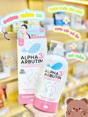 Sữa Dưỡng Thể Alpha Arbutin 3 Plus Collagen Lotion 500ml - Giúp Làm Trắng Da, Cung Cấp Độ Ẩm và Nuôi Dưỡng Da Khỏe Mạnh