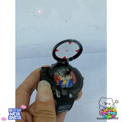 Đồng Hồ Đeo Tay Cho Bé Trai Hình Thám Tử Conan Với Đèn Laser - Phụ Kiện Thời Trang Và Đồ Chơi An Toàn Cho Trẻ Em