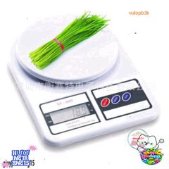 Cân Điện Tử Mini FS-400 Chính Xác 10kg/1gr - Cân Nhà Bếp Màn Hình LCD Sang Trọng, Tặng Pin AAA, Tiện Lợi Cho Nấu Nướng