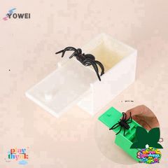 Hộp Bất Ngờ Yowei - Đồ Chơi Nhện Hài Hước Văn Phòng, Đồ Troll An Toàn Cho Halloween, Trò Chơi Giả Định Vui Nhộn