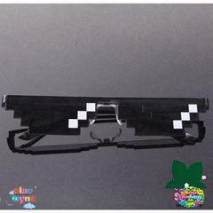 Kính Mắt Thug Life 6 Chấm Đa Màu - Phụ Kiện Siêu Ngầu Cho Game Thủ - Tinh Thần Minecraft Thời Thượng