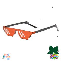 Kính Mắt Thug Life 6 Chấm Đa Màu - Phụ Kiện Siêu Ngầu Cho Game Thủ - Tinh Thần Minecraft Thời Thượng