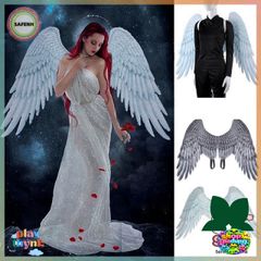 Cánh Thiên Thần và Ác Quỷ Safenh - Bộ Phụ Kiện Halloween Cho Trẻ Em và Người Lớn - Đồ Dùng Tiện Lợi, Thoải Mái, Mềm Mại