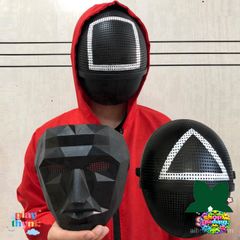 Mặt Nạ Lee Jung Jae Squid Game - Phụ Kiện Halloween và Giáng Sinh Độc Đáo, Quà Tặng Ý Nghĩa cho Fan Hâm Mộ