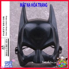 Mặt Nạ Batman Cosplay - Phụ Kiện Halloween Đen Huyền Bí Cho Tiệc Hóa Trang Siêu Anh Hùng