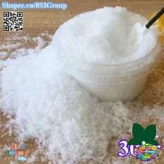 Bột SAP 30gr Tạo Tuyết Nhân Tạo - Giữ Lạnh Thực Phẩm An Toàn Cho Giáng Sinh và Mùa Hè