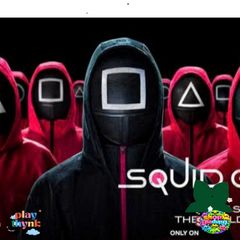 Bộ Đồ Hóa Trang Squid Game - Áo, Mặt Nạ & Găng Tay Halloween Cho Trẻ Em và Người Lớn - Quà Tặng Chủ Đề Phim Kinh Dị