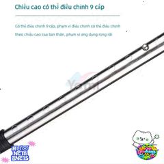 Gậy Chống Trượt Bốn Chân Điều Chỉnh 65-90 cm - Hỗ Trợ Đi Lại Cho Người Già, An Toàn Và Dễ Sử Dụng