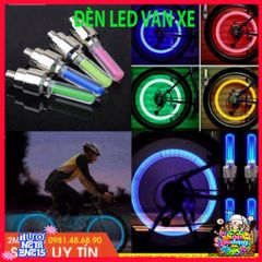 Bộ 2 Đèn LED Gắn Van Bánh Xe Cho Ô Tô, Xe Máy, Xe Đạp - Phát Sáng Độc Đáo, An Toàn Khi Di Chuyển Về Đêm