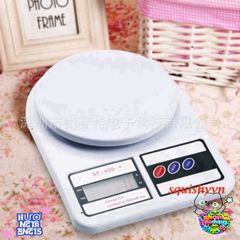 Cân Điện Tử Mini FS-400 10kg/1gr - Màn Hình LCD Sáng, Sang Trọng, Bảo Hành 1 Năm, Phù Hợp Đo Lường Nhà Bếp