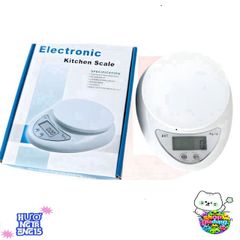 Cân Điện Tử Nhà Bếp B05 5kg - Chính Xác Đến Từng Gram, Màn Hình LCD, Kèm Pin Sạc - Dụng Cụ Làm Bánh & Nấu Ăn Tiện Dụng