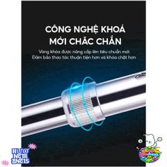 Gậy Tập Đi 4 Chân Lucass - Gậy Chống Vững Chắc Dành Cho Người Già, Người Khuyết Tật - Chất Liệu Inox Bền Bỉ