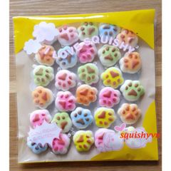 Bộ 30 Bóp Nén Mini Hình Mèo Co Giãn Chậm Dàn - Đồ Chơi Giải Trí Đáng Yêu, Chất Liệu Xốp PU, Kích Thước 4cm