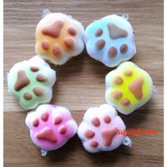 Bộ 30 Bóp Nén Mini Hình Mèo Co Giãn Chậm Dàn - Đồ Chơi Giải Trí Đáng Yêu, Chất Liệu Xốp PU, Kích Thước 4cm